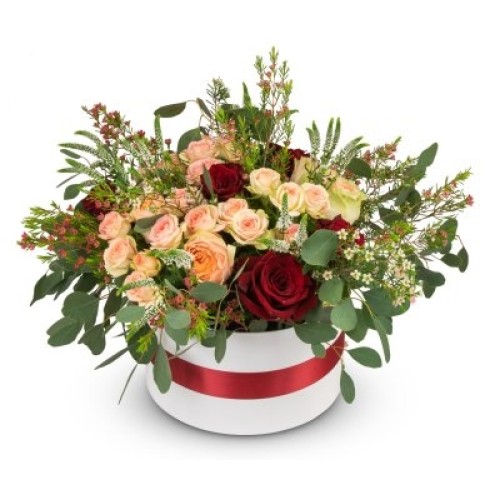 Box of flowers Viviane (Medium)